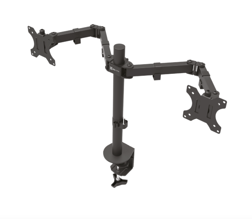 Soporte Articulado Doble Monitor 13 a 27 Pulgadas Klipx KPM-310