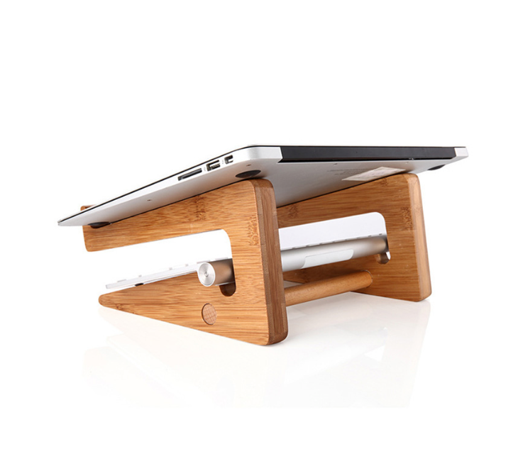 Stand Notebook Macbook 13 Pulgadas Bambu Ecofriendly GoForit