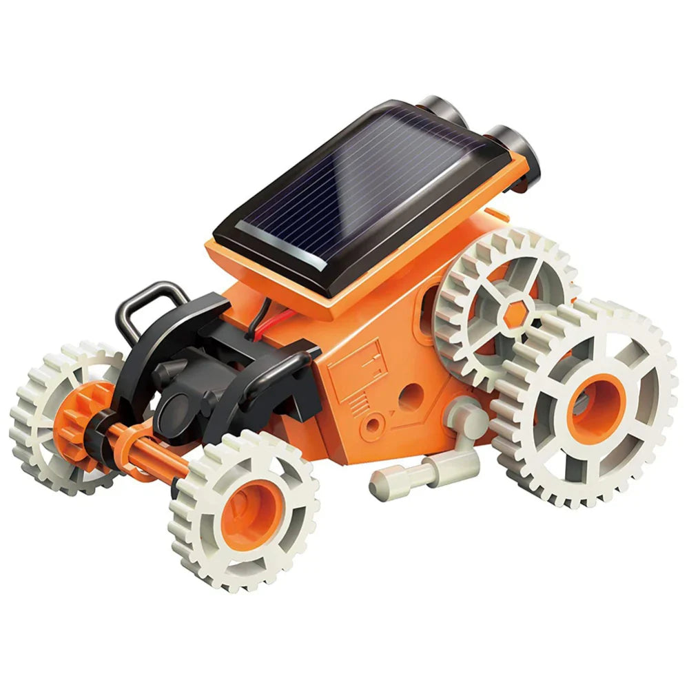 Set Juguete 7 en 1 Robots Armables Solares