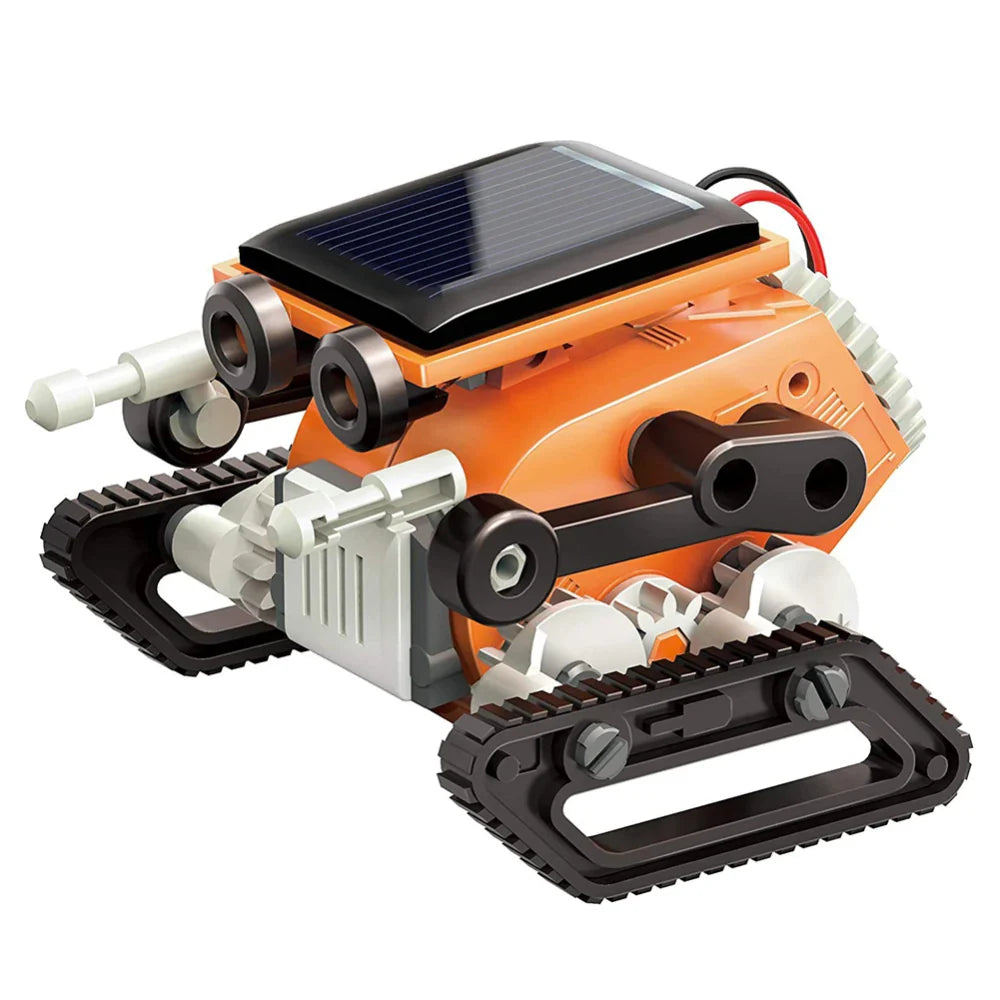 Set Juguete 7 en 1 Robots Armables Solares
