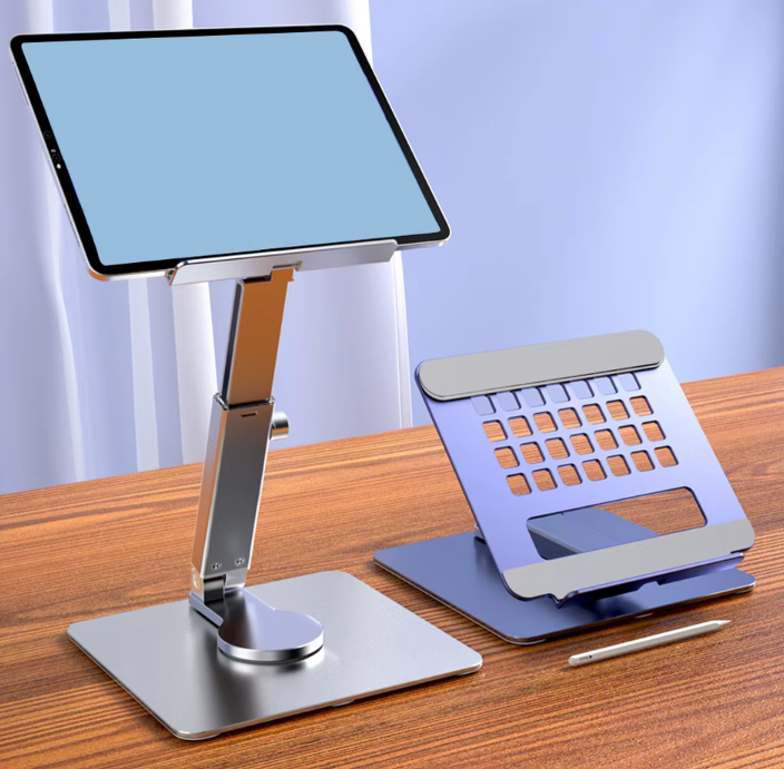 Soporte Aluminio Tablet/iPad Goforit 360° Ajustable