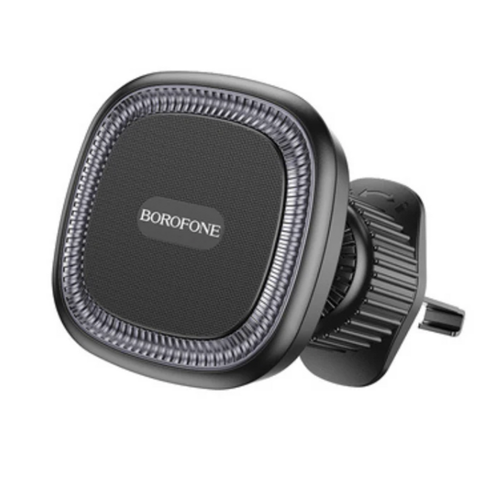 Soporte de Auto Imantado para Rejilla Borofone BH96 – Negro