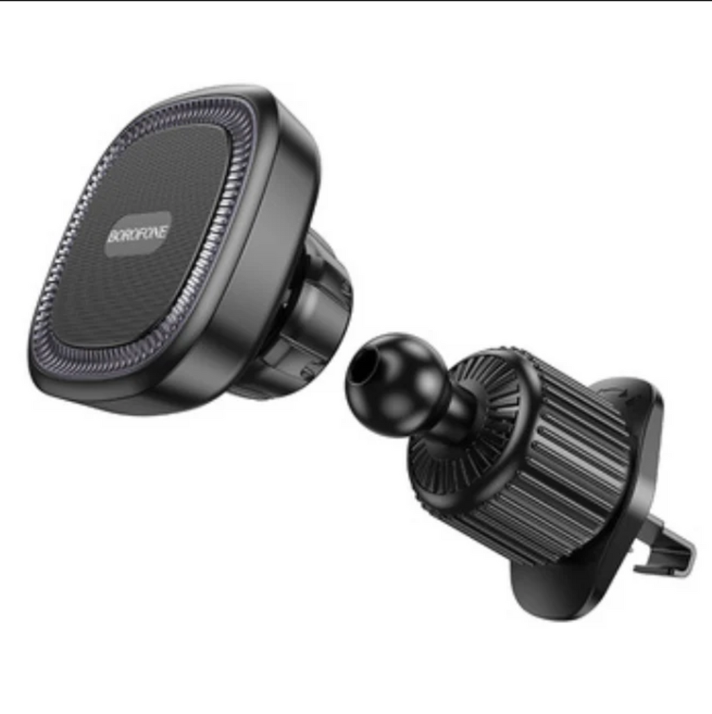 Soporte de Auto Imantado para Rejilla Borofone BH96 – Negro