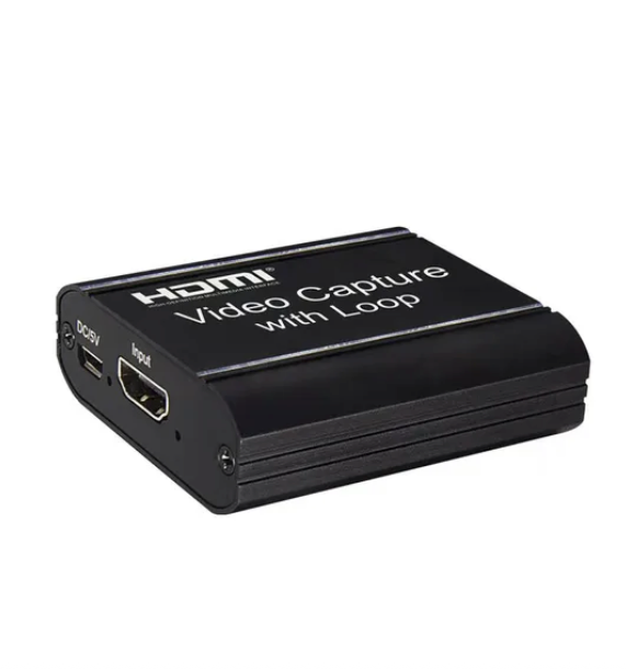 Tarjeta De Captura De Vídeo Usb De 4k A 1080p Con Bucle