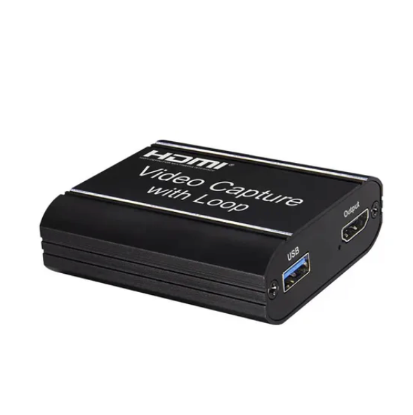 Tarjeta De Captura De Vídeo Usb De 4k A 1080p Con Bucle