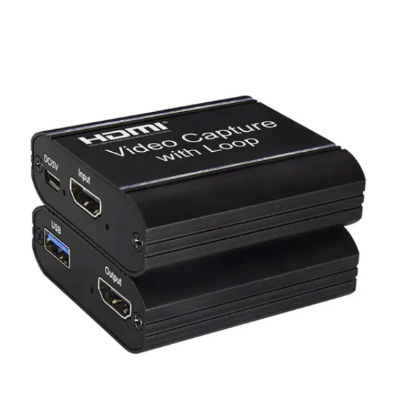 Tarjeta De Captura De Vídeo Usb De 4k A 1080p Con Bucle