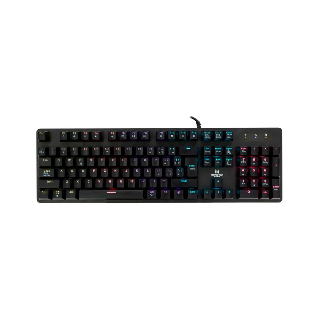 Teclado Mecánico Gamer Monster T3118 Strategy