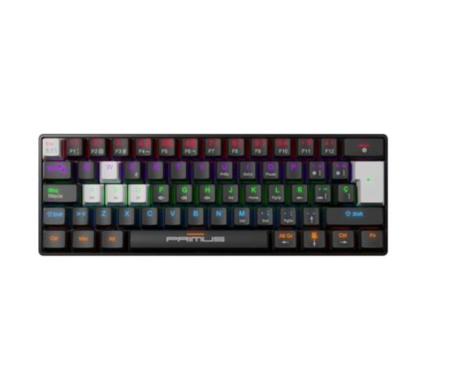 Teclado Mecánico USB-C Español Red Switch Primus PKS-060G