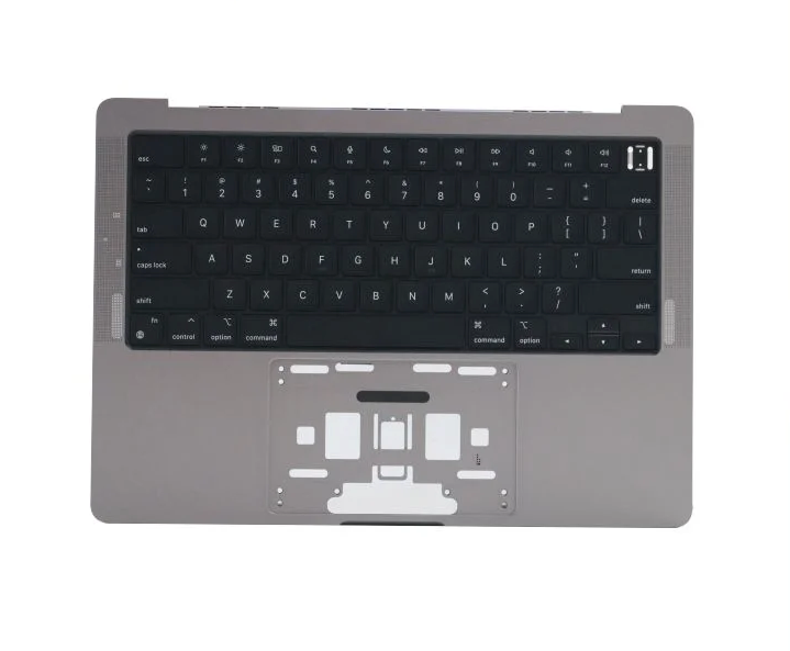 Teclado Topcase Macbook A2442 Space Gray Ingles Original