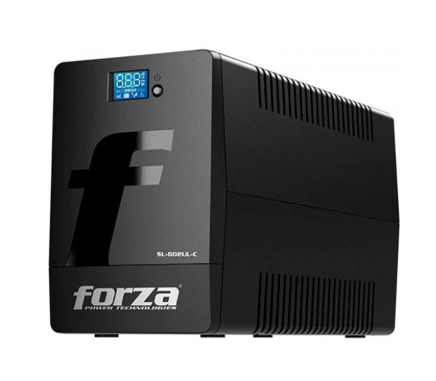 UPS Bateria Resp PC Notebook DVR 600VA 360W Forza SL-612UL-C