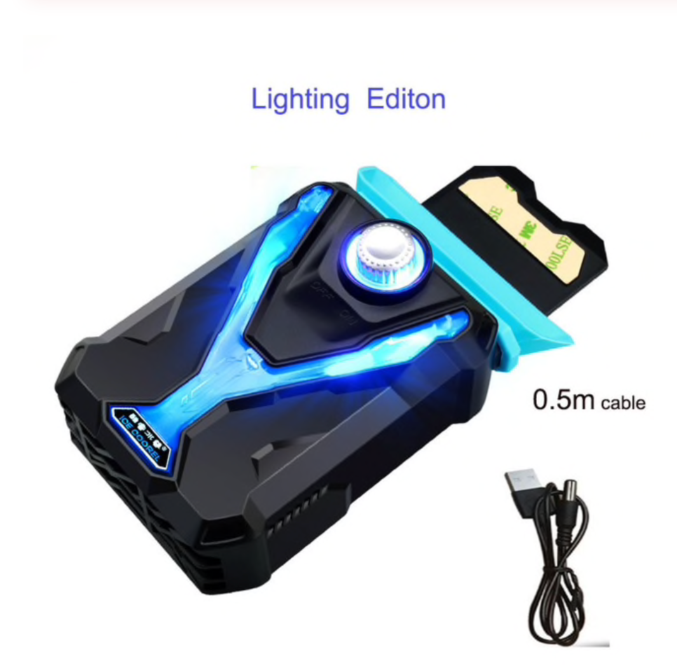 Ventilador Extractor Notebook Gamer Usb Externo Led