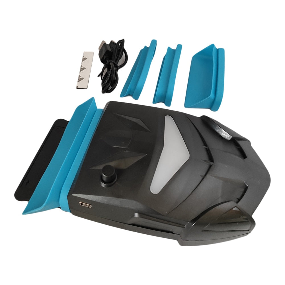 Ventilador Extractor Notebook Gamer USB Externo RGB 700-4000RPM