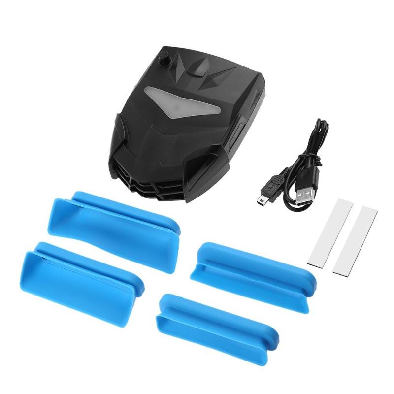 Ventilador Extractor Notebook Gamer USB Externo RGB 700-4000RPM