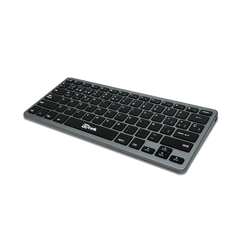 Teclado Inalambrico y Bluetooth Recargable Utek UT-KBB2100