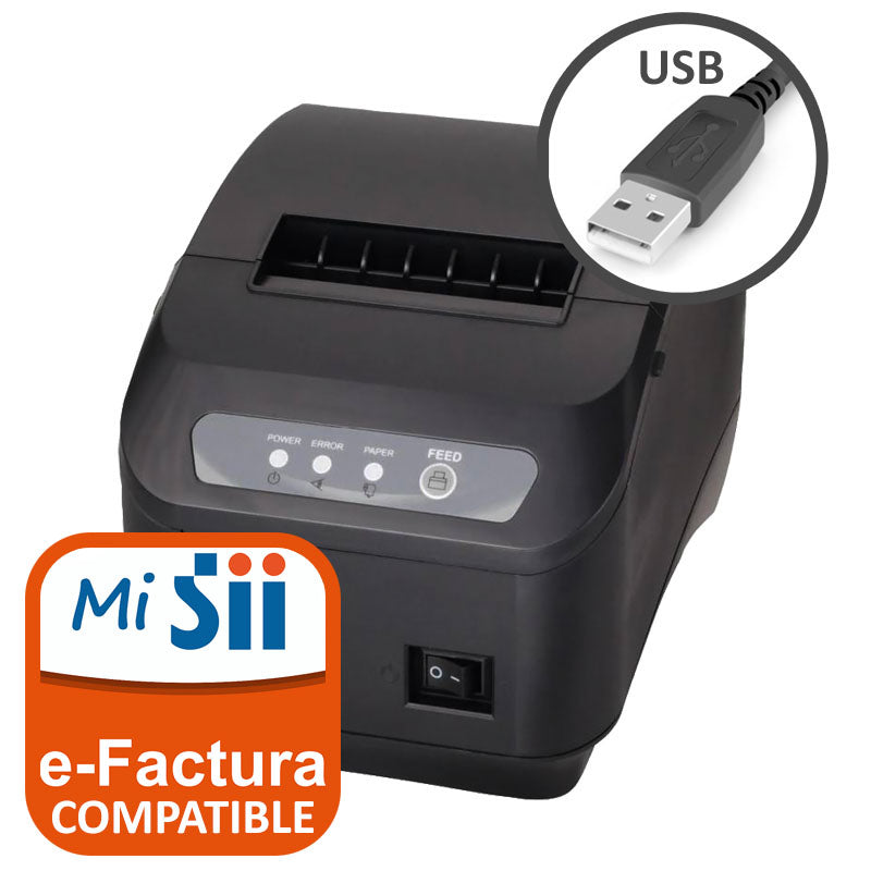 Impresora Térmica USB Pos 80mm Facturas Boletas Electrónicas XP-Q200II