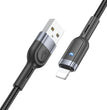 Cable iPhone Enmallado Apagado Inteligente HOCO U117