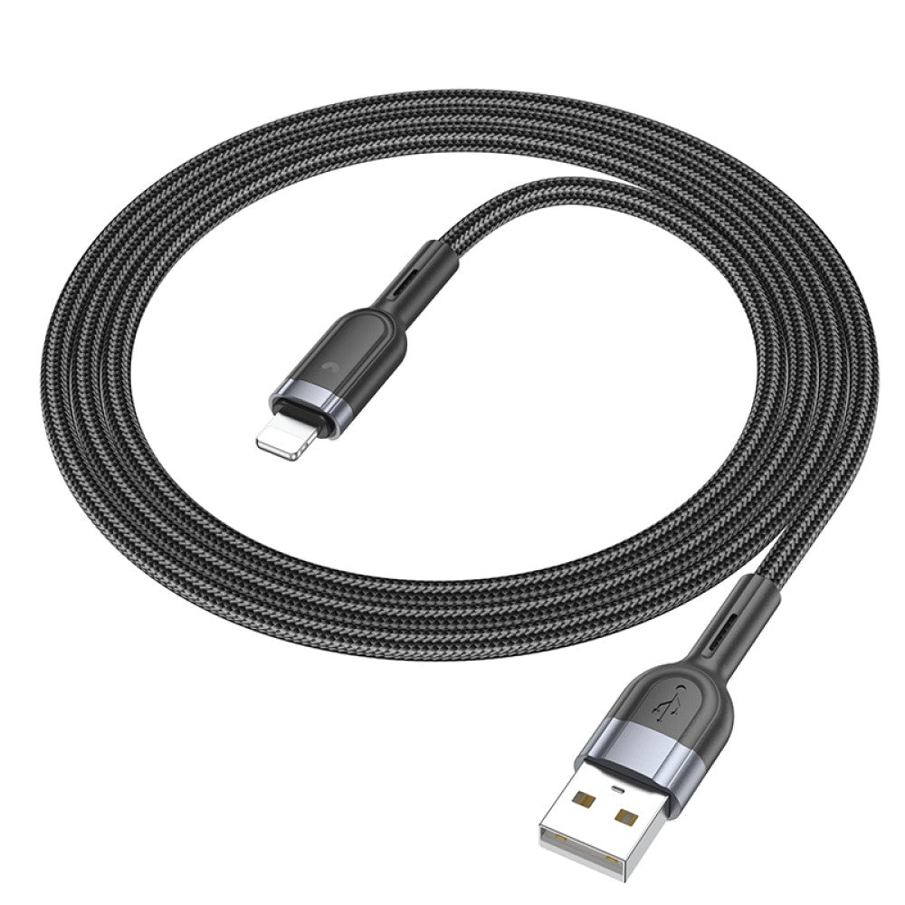 Cable iPhone Enmallado Apagado Inteligente HOCO U117