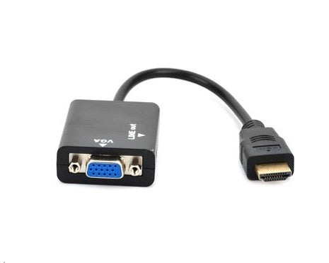 Adaptador HDTV Macho a VGA con Sonido