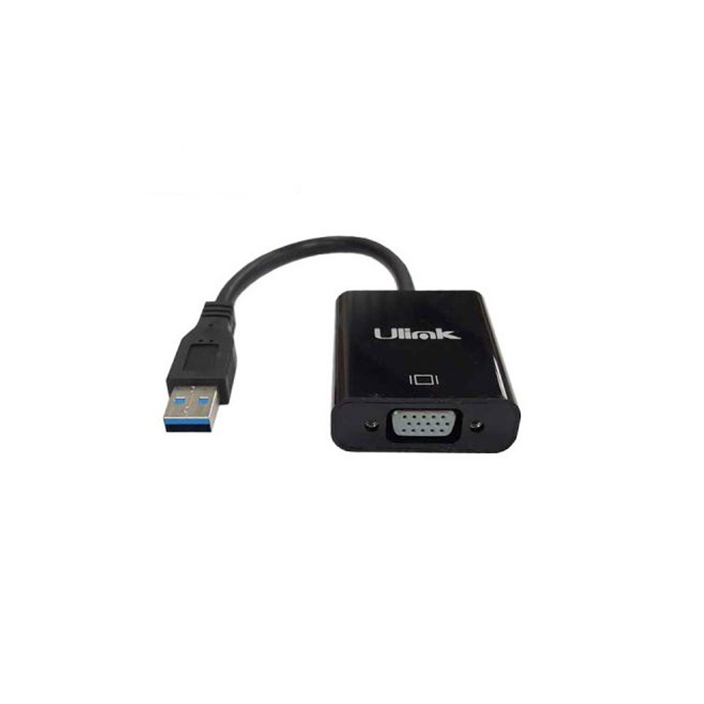 Adaptador USB a VGA UL-USBVGA3 Ulink Negro