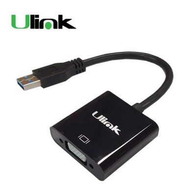 Adaptador USB a VGA UL-USBVGA3 Ulink Negro