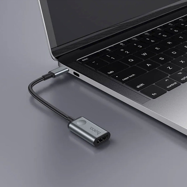 Adaptador USB-C a HDTV Para Notebook Macbook Hoco