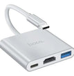 Adaptador Usb-C A HDTV - Usb 3.0 Para Notebook Macbook Hoco HB30