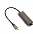 Adaptador USB-C a RJ45 Aluminio Notebook Macbook Tecmaster