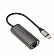 Adaptador USB-C a RJ45 Aluminio Notebook Macbook Tecmaster