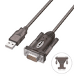 Adaptador USB a Serial DB9 DB25 Chip Prolific 1.5MT Unitek