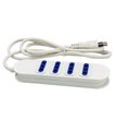 Alargador Corriente 4 Entradas 3 Metros Philco XT52 Blanco