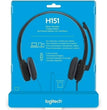 Audifono Stereo con Microfono Giratorio Logitech H151