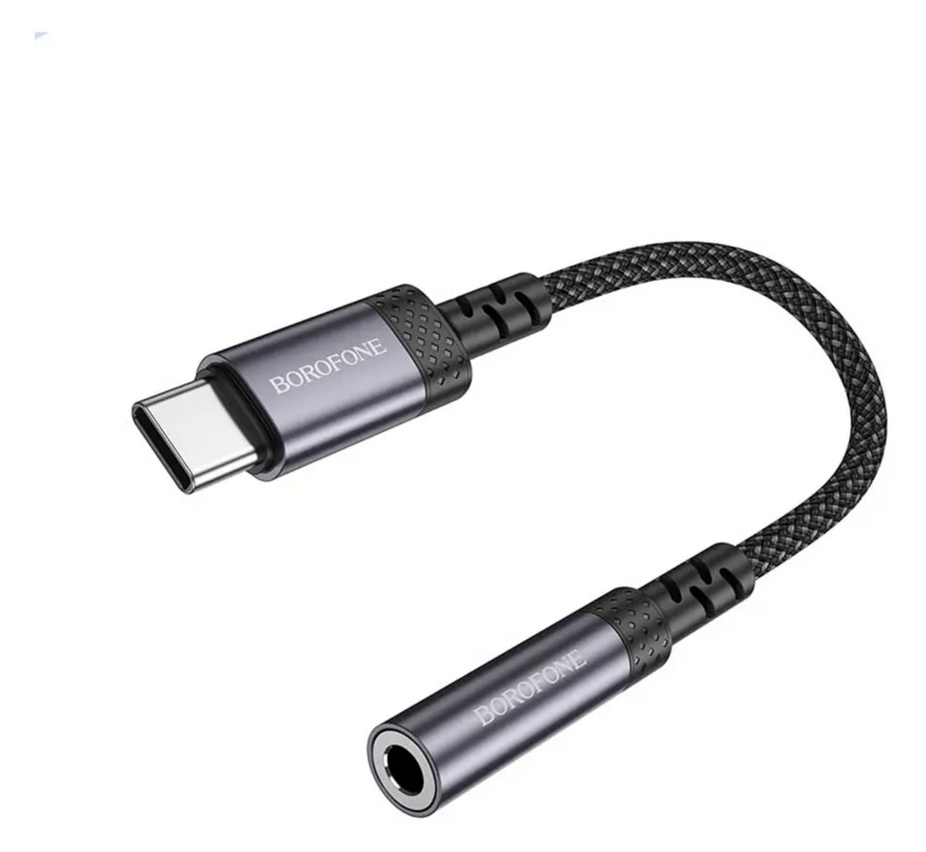 Adaptador Audio Borofone BV24 USB-C a Jack 3.5 mm