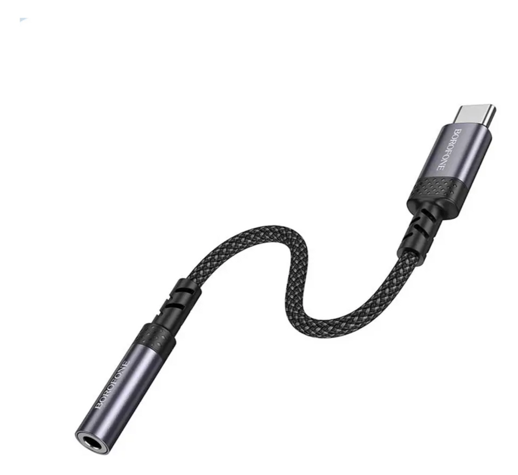 Adaptador Audio Borofone BV24 USB-C a Jack 3.5 mm