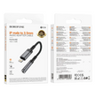 Adaptador Lightning a Jack 3.5mm Borofone BV24 Negro