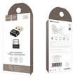 Adaptador OTG USB-A a USB-C Hoco UA6 Negro
