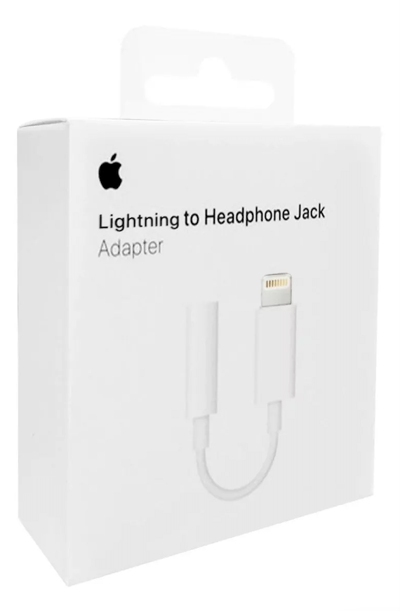 Adaptador Apple Lightning a Jack 3.5mm Original MMX62AM