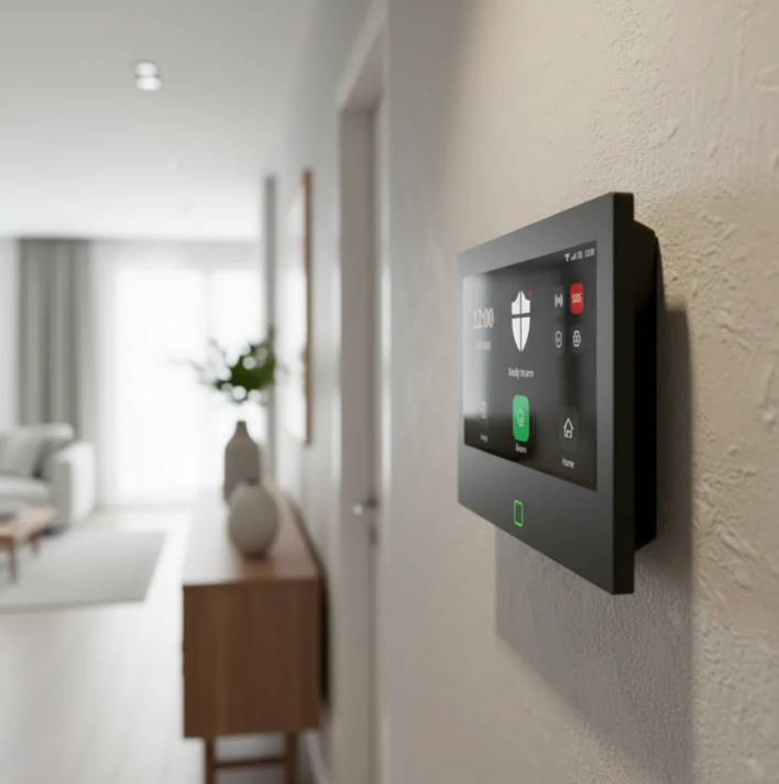 Alarma Seguridad Inteligente 8en1 Wifi 4G Pantalla 7 Pulg