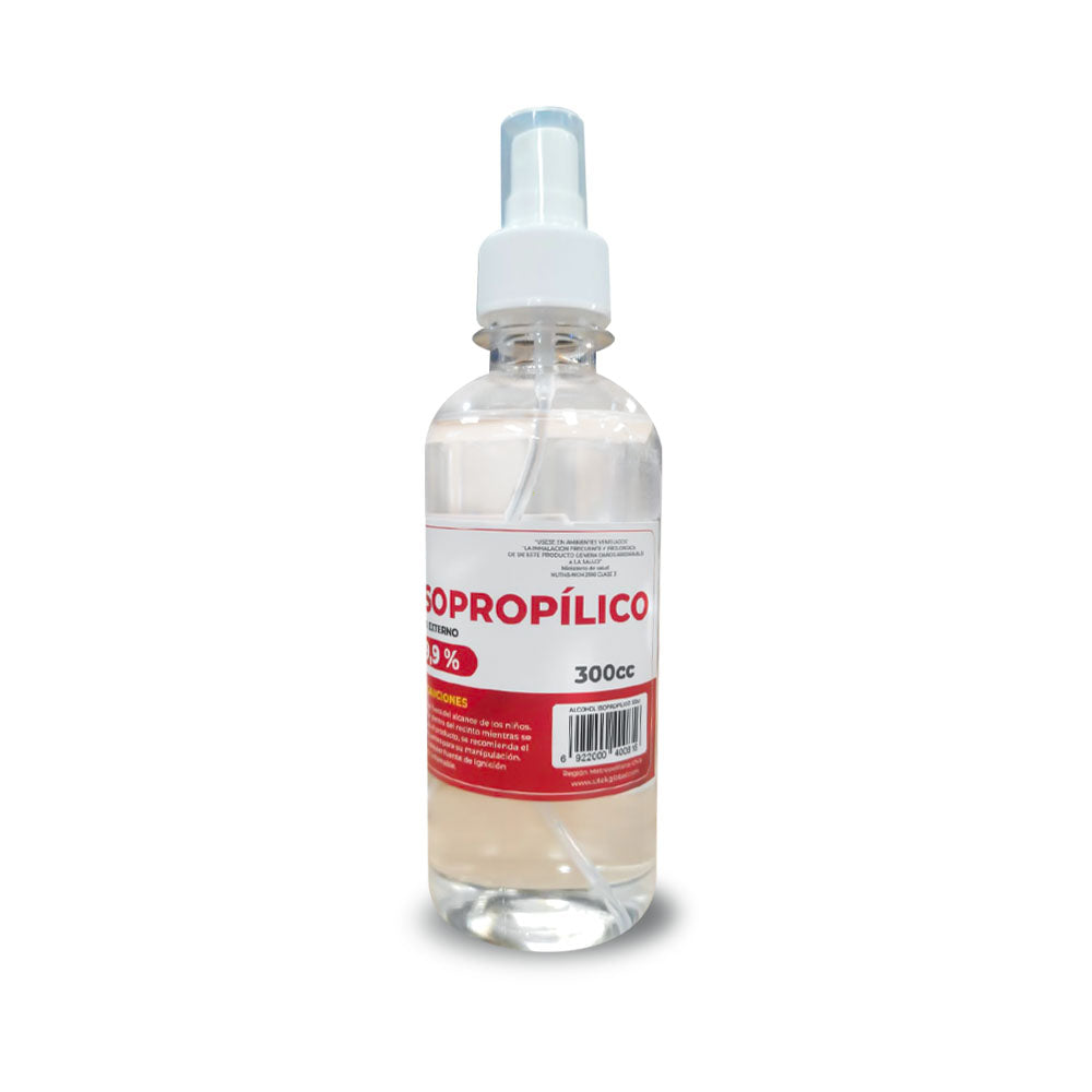 Alcohol Isopropílico Utek 300cc 99.9% Pureza