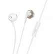 Audífono Hoco M115 Lightning Blanco con Micrófono