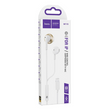 Audífono Hoco M115 Lightning Blanco con Micrófono