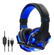 Audifonos Gamer Soyto SY830 Notebooks PS4 PC XBOX Blue LED