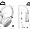 Auriculares Inalambricos Diadema Bluetooth HOCO W35 Plateado