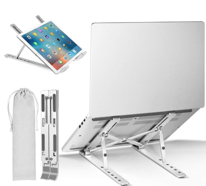 Base Apoyo Aluminio Plegable compatible con Macbook Notebook