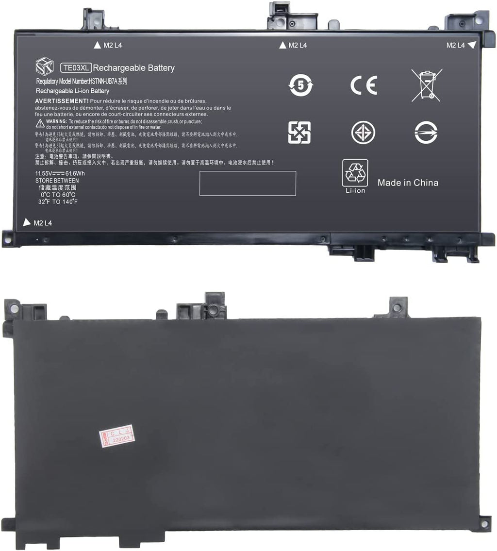 Bateria Para HP Pavilion Omen 15 TE03XL HSTNN-UB7A Alternativa