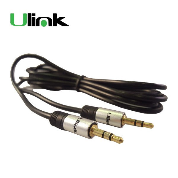 Cable Auxiliar Audio 3.5 Jack 1.8MT Alta Fidelidad Ulink