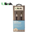 Cable Auxiliar Audio 3.5 Jack 1.8MT Alta Fidelidad Ulink