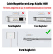 Cable Carga USB-C a Magsafe 3 Para Macbook Pro Air 2MT 140W