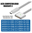 Cable Carga USB-C a Magsafe 3 Para Macbook Pro Air 2MT 140W