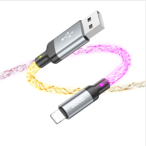 Cable iPhone Lightning 1MT LED Shine HOCO U112