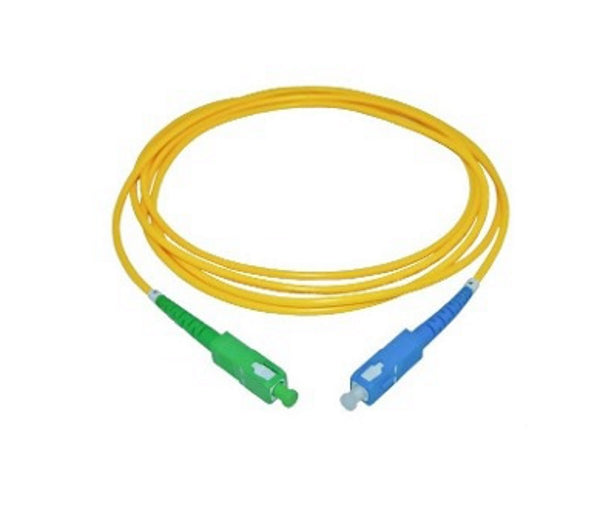 Cable Fibra Optica SC/APC - SC/UPC 5 Metros